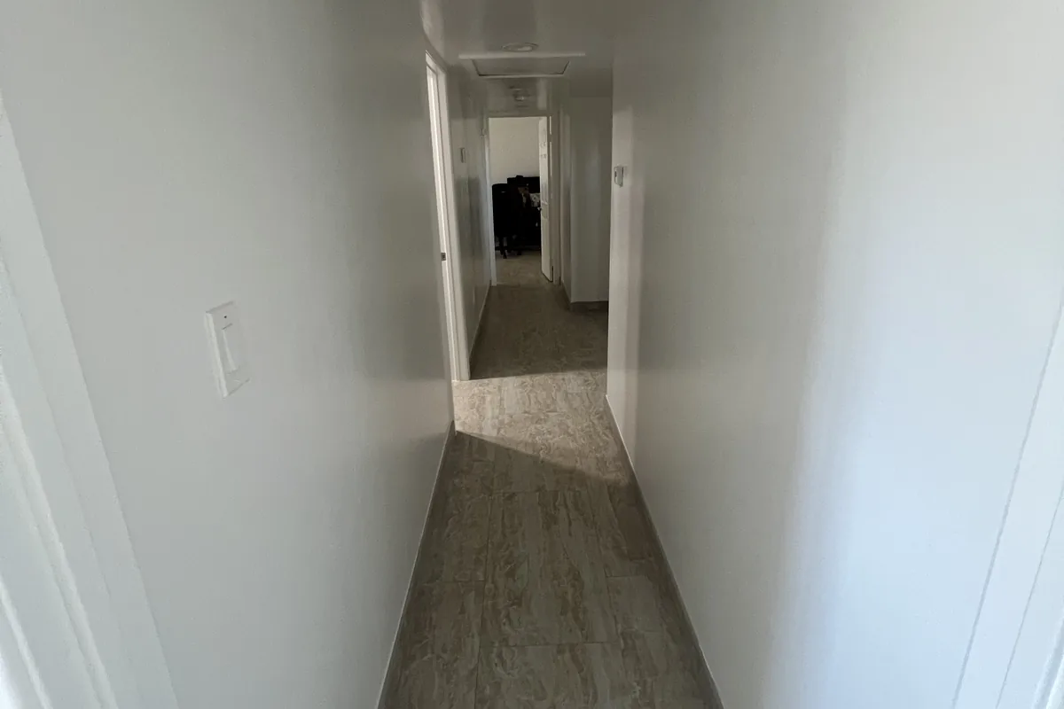 Hallway looking through to the bedrooms, a Tony's Painting job in San Diego County
